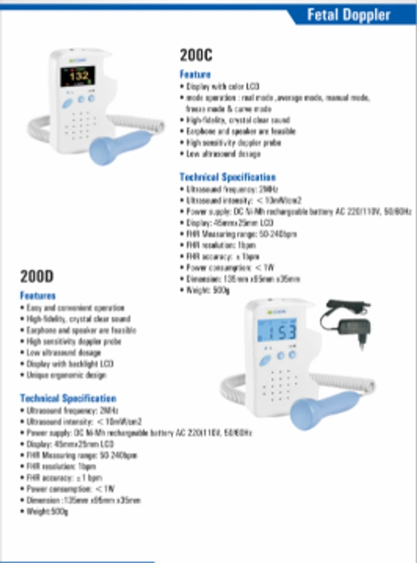 Monarch Fetal Doppler